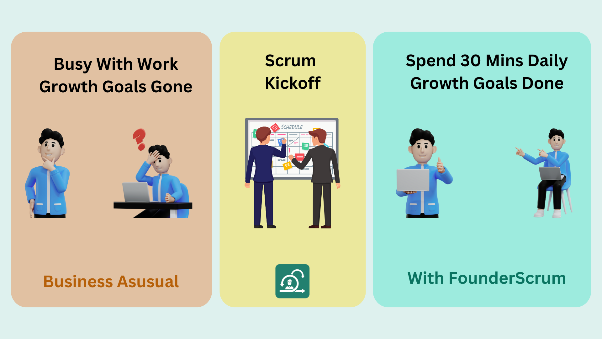 FounderScrum Hero Image